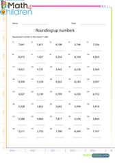  Rounding to the nearest thousand